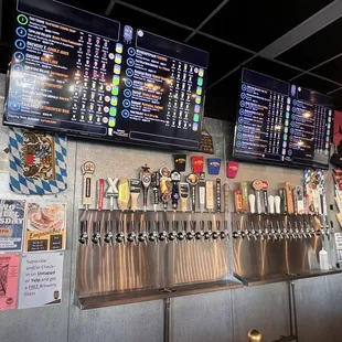 SO many great beers on tap