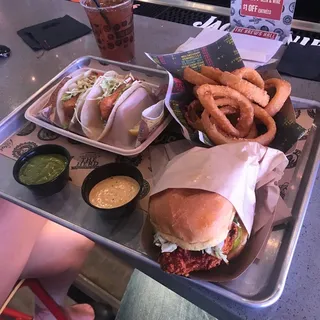 Spicy Fried T.W.I.L.I. Sandwich