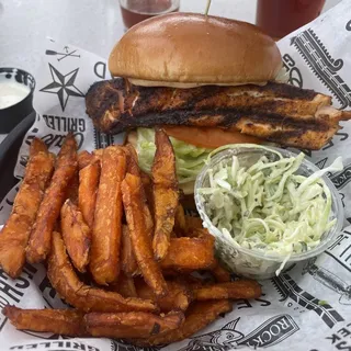 Blackened Salmon Sandwich