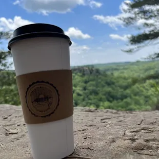 a cup of coffee