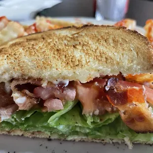 a sandwich and fries