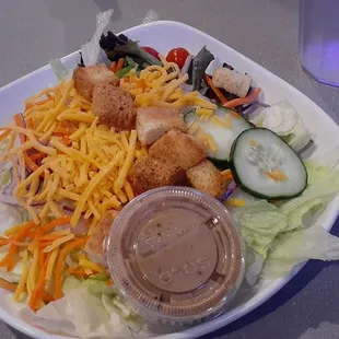 a plate of food
