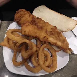 Very big fish sandwich