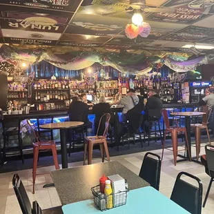The bar
