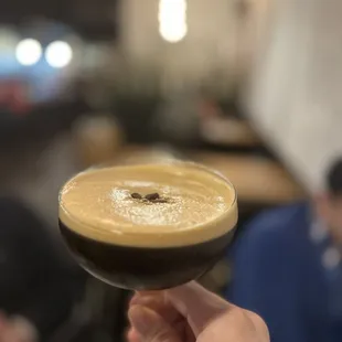 Try their espresso martini  one of the best I ever had