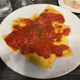Meat ravioli
