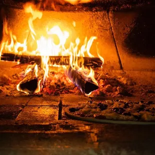 The brick oven