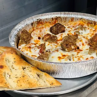 Baked Meatball pasta