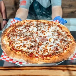 Large Meat Lovers Pizza