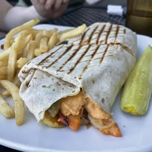 Veggie Hummus Wrap