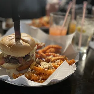 Bourbon burger