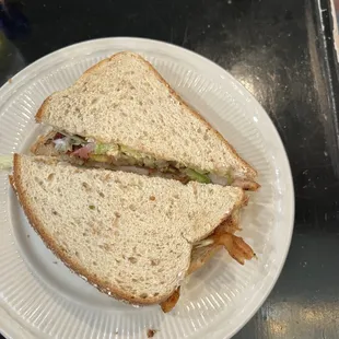 Turkey and Avocado Sandwich