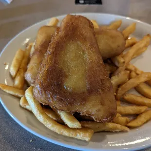 fish and chips, food, seafood, fish