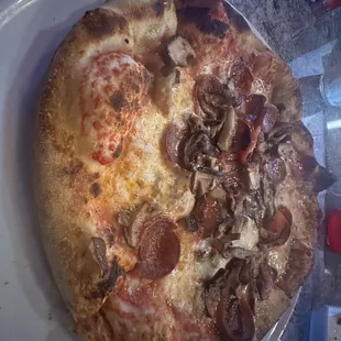 Swine and fungi-- delicious.