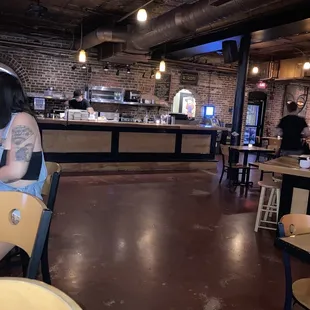 Looks like a pizza area