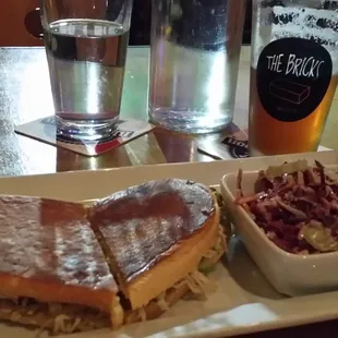 Bird and Pig Sandwich