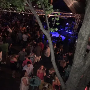 a crowd of people at a concert