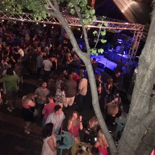 a crowd of people at a concert