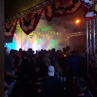 a crowd of people at a concert