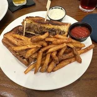 Short rib blue cheeses