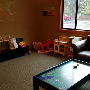 Awesome kids play room with 2 couches!