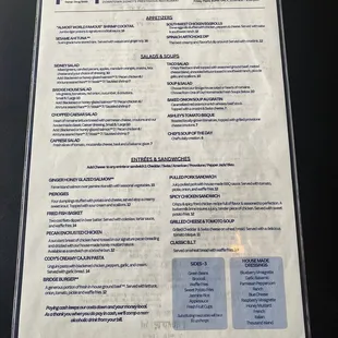 Lunch menu - 1/18/24