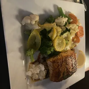 Salmon &amp; veggies