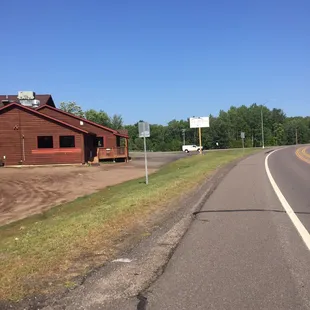 Along Hiway 6, near the bridge over the Mississippi River