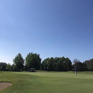 The golf course