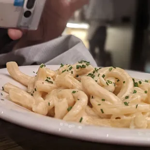 Mac and cheese (loved it more than the meal)