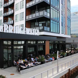 Milwaukee&apos;s largest Riverfront Patio at 245 feet. We&apos;re adding boat docks this summer!