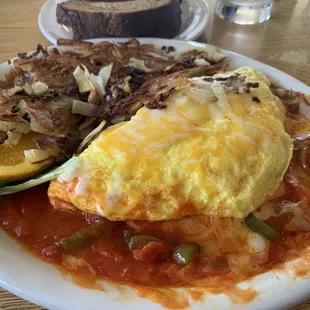 Ranchero omelet