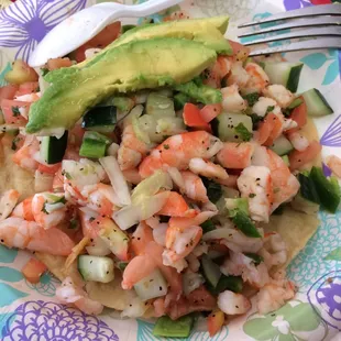 Shrimp ceviche
