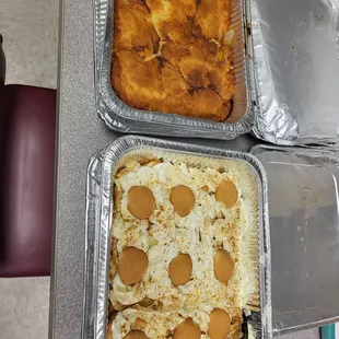 a variety of baked goods