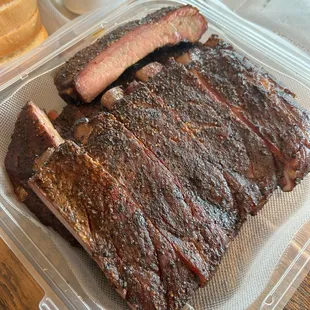 Rack of St Louis Ribs