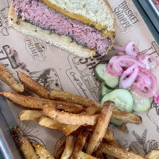 Smoked burger