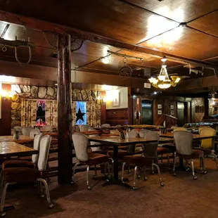 the interior of a restaurant