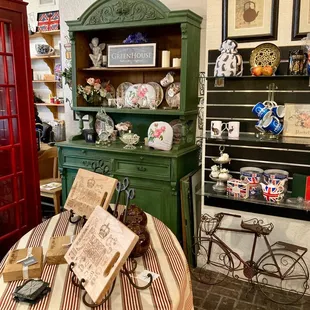 Some of the things at the British Grocer.