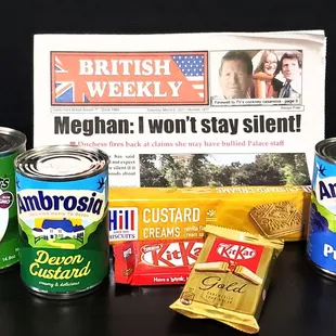 A few of my treats from "The British Grocer" - Fullerton, California