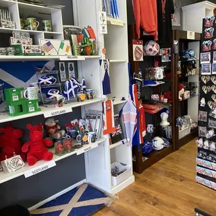 a selection of items