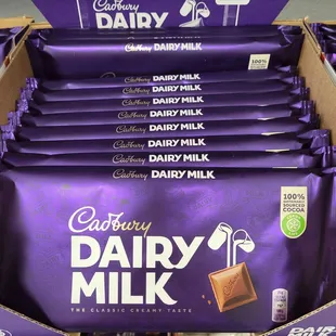 Cadbury chocolates all the way from England