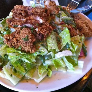 Fried Chicken Salad