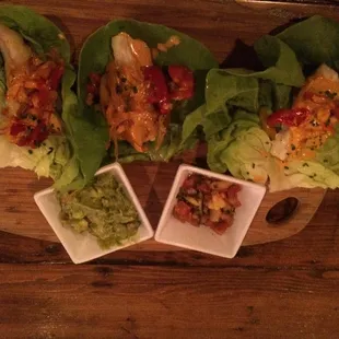 Mahi Mahi Lettuce Wraps