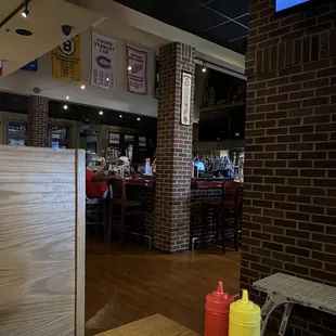 The Bar area