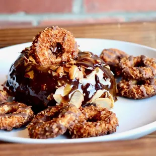 Best. Combo. Ever. Girl Scout Cookies &amp; Donuts!!