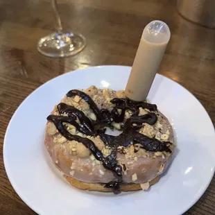 Boozy donut