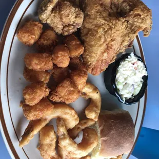 The chicken/ shrimp special!