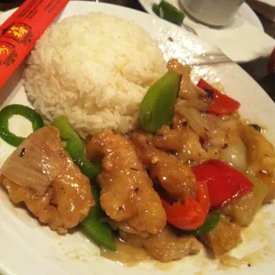 Catfish and black bean sauce