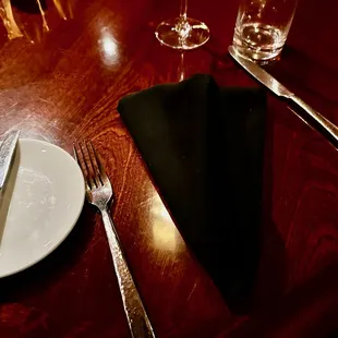 Table setting.