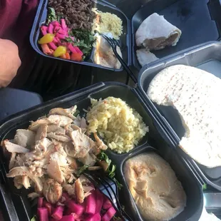salads, food